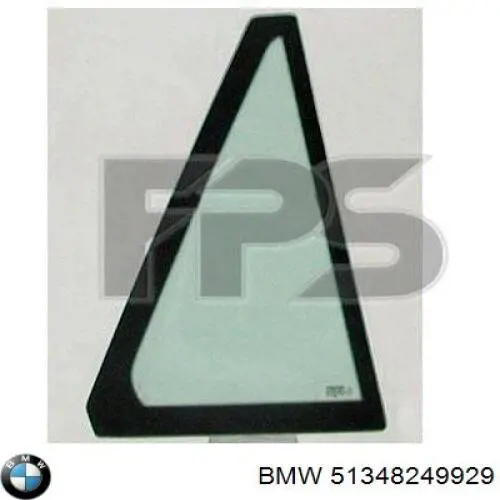 Comprar 51348249929 BMW Cristal de la ventanilla fija de la puerta trasera izquierda