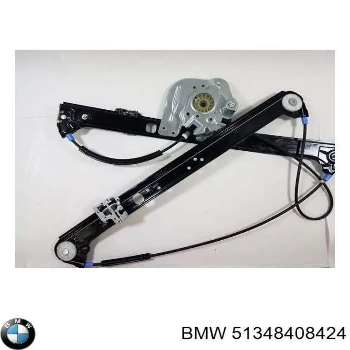 51348408424 BMW Cristal de la ventanilla fija de la puerta trasera derecha