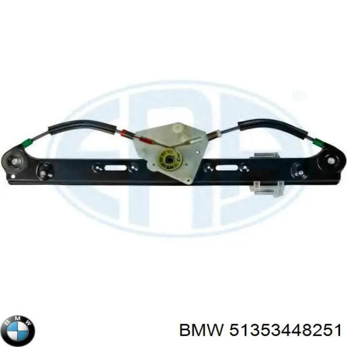 Mecanismo de elevalunas de la puerta trasera izquierda 51353448251 BMW