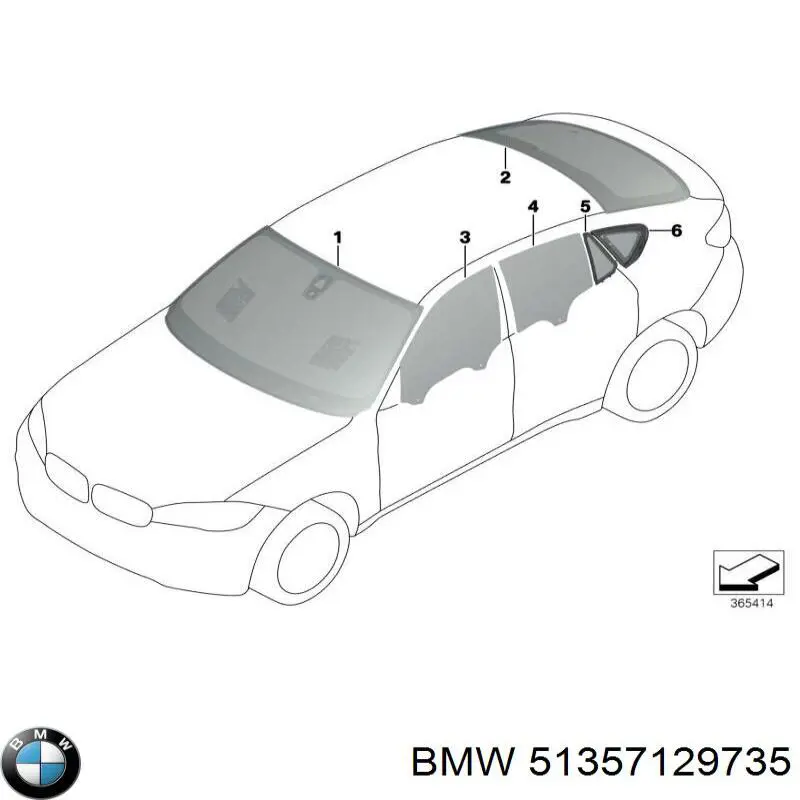 51357129735 BMW