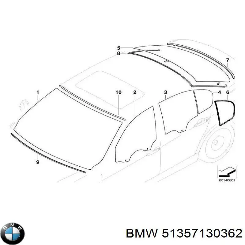 51357130362 BMW 