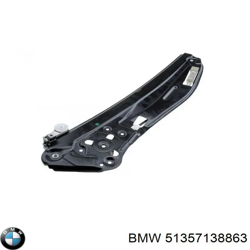 51357138863 BMW mecanismo de elevalunas, puerta trasera izquierda