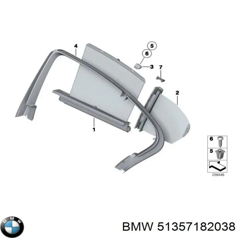 51357182038 BMW