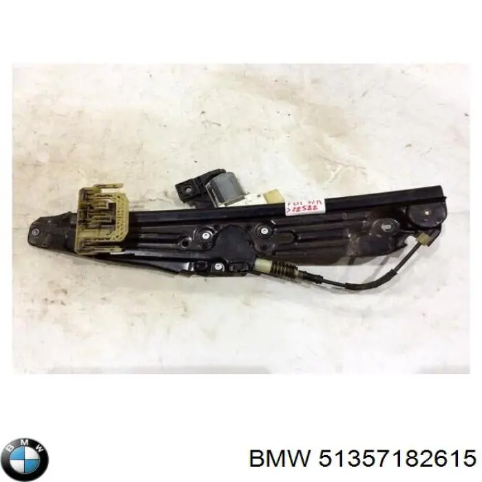 51357182615 BMW mecanismo de elevalunas, puerta trasera izquierda