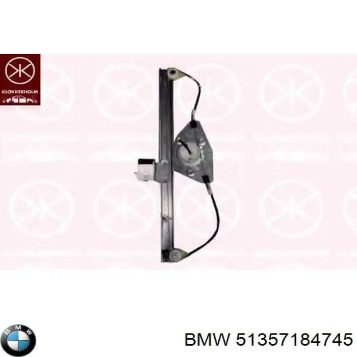 Comprar 51357184745 BMW Mecanismo de elevalunas de la puerta trasera izquierda