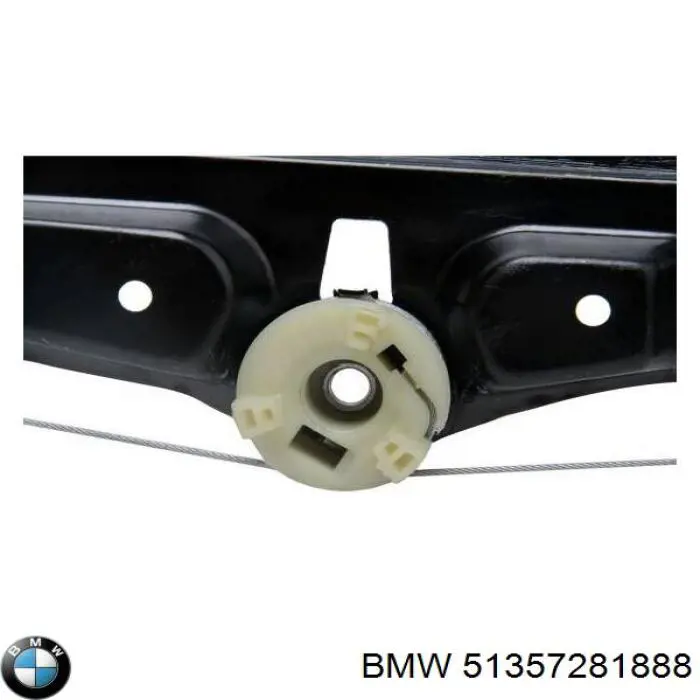 Mecanismo alzacristales, puerta trasera derecha BMW 3 (F30, F80)