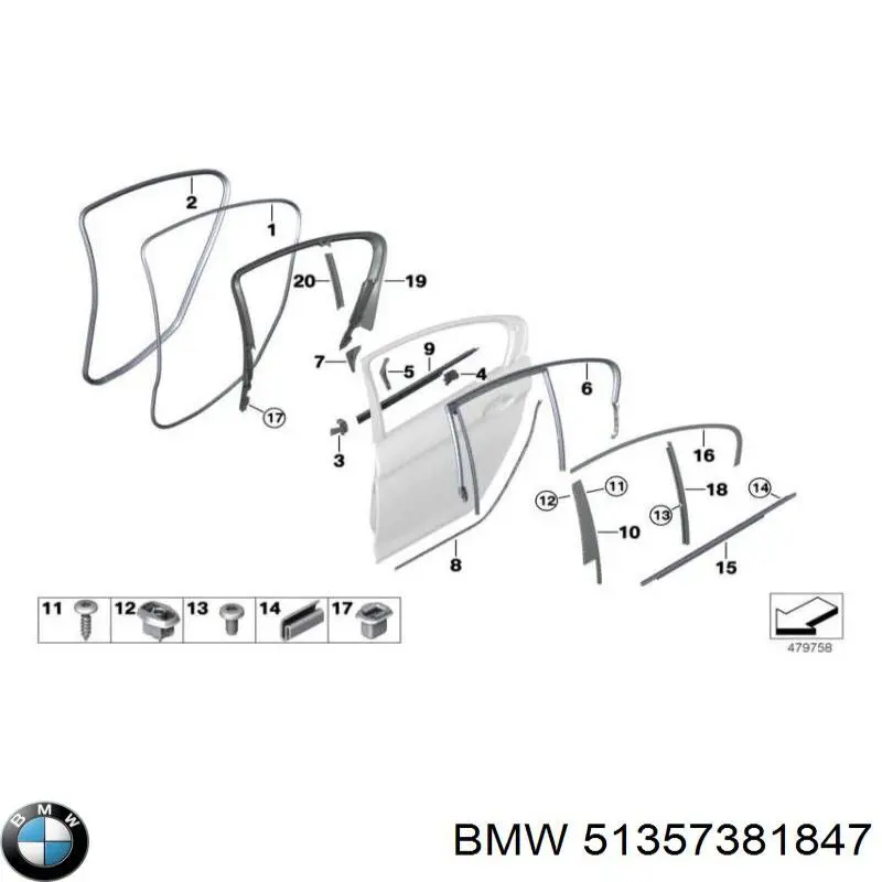 51357381847 BMW