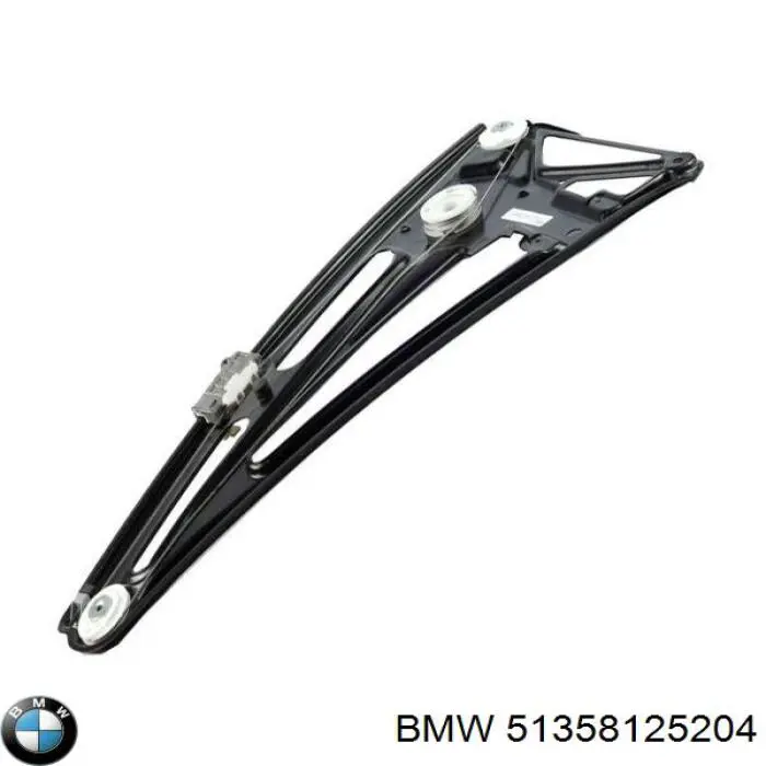 Mecanismo alzacristales, puerta trasera derecha para BMW 7 (E38)