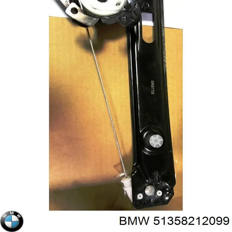 Mecanismo de elevalunas, puerta trasera izquierda BMW 51358212099