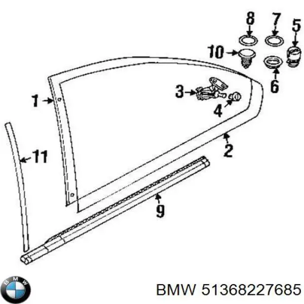 51368227685 BMW 