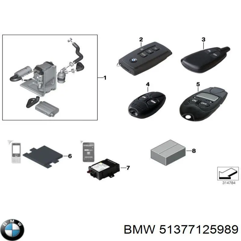  51377125989 BMW