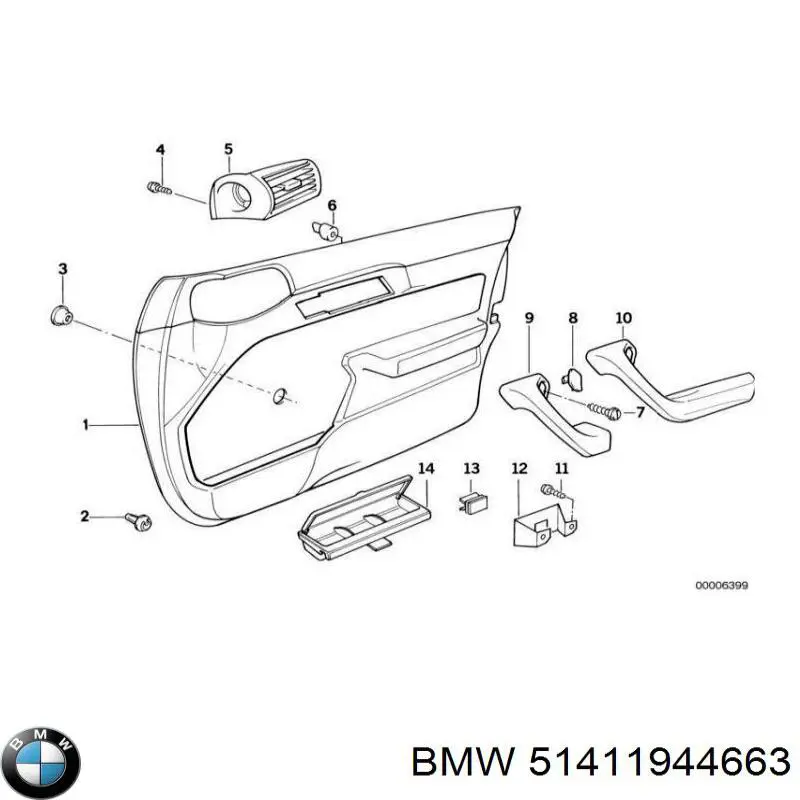 Comprar 51411944663 BMW 