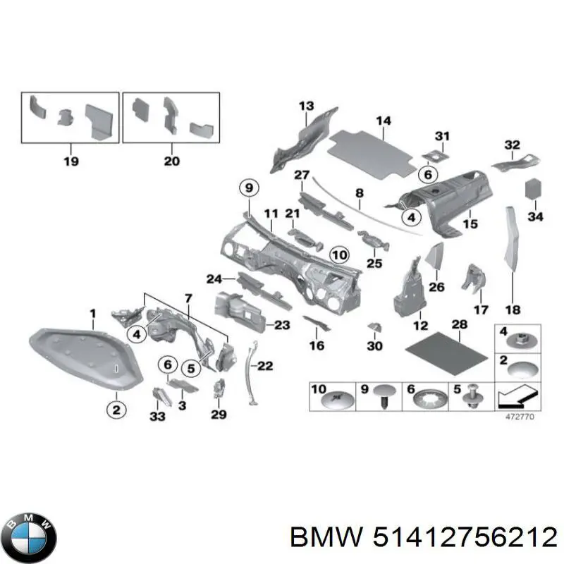 51412756212 BMW 