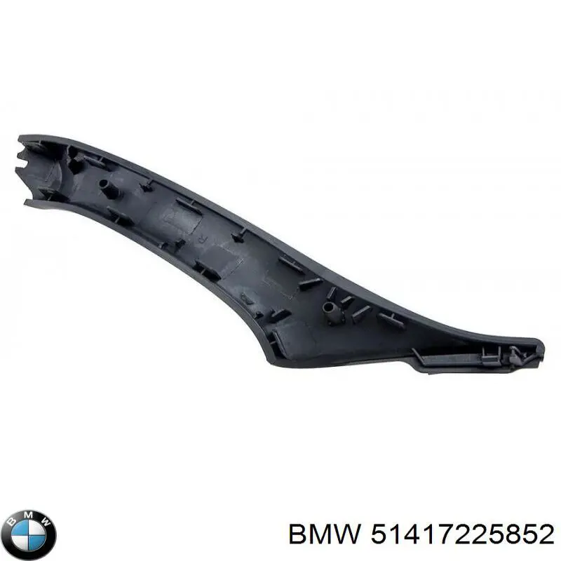 51417225852 BMW tirador de puerta exterior delantero derecha