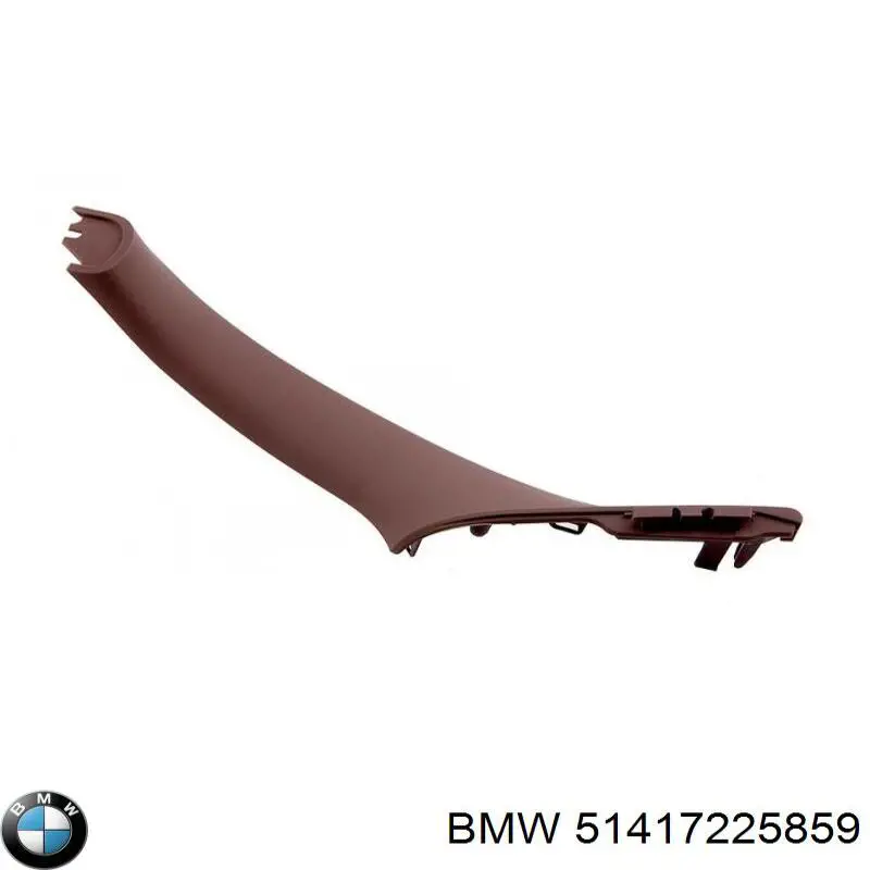 51417225859 BMW tirador de puerta exterior delantero