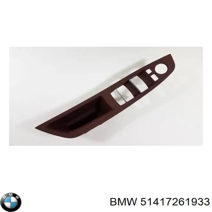 51417261933 BMW tirador de puerta exterior delantero