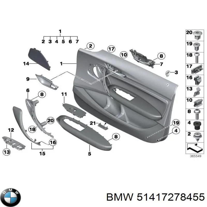  BMW 51417278455 precio, desde 38,31 EUR
