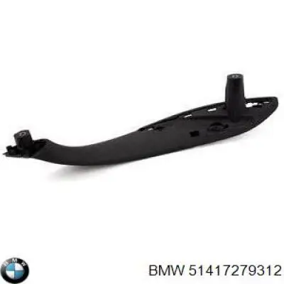 Manija interior derecha del apoyabrazos de la puerta delantera BMW 51417279312 precio, desde 15,79 EUR