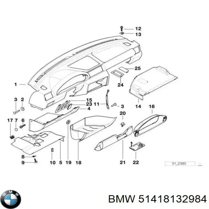 51418132984 BMW