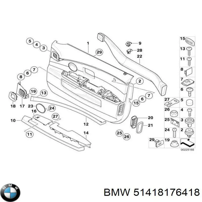  51418176418 BMW