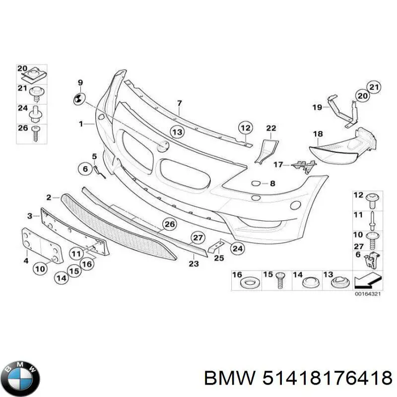 BMW 51418176418