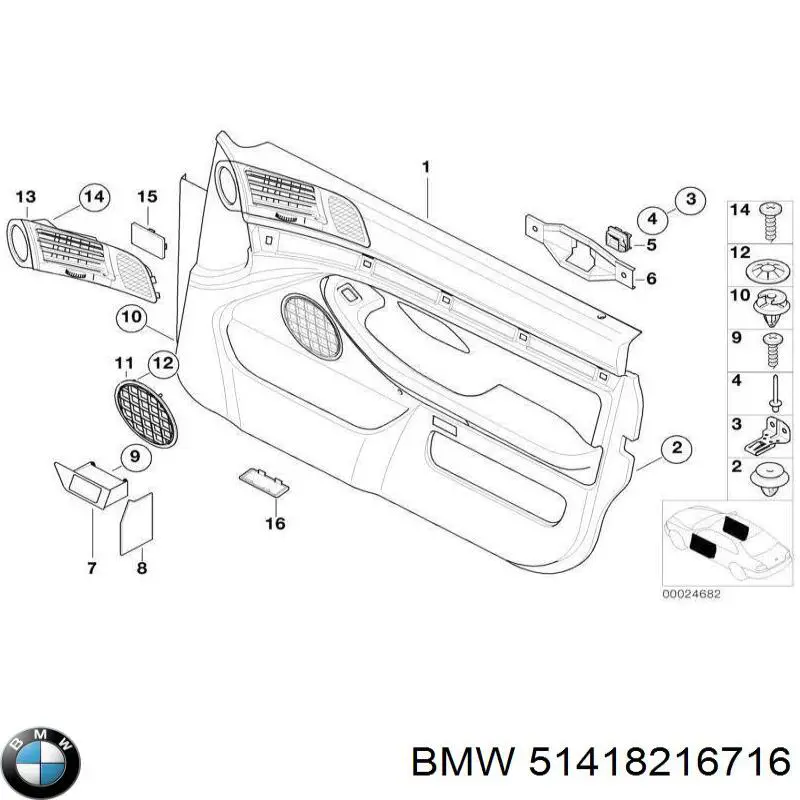 51418216716 BMW