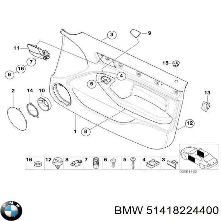 51418224400 BMW