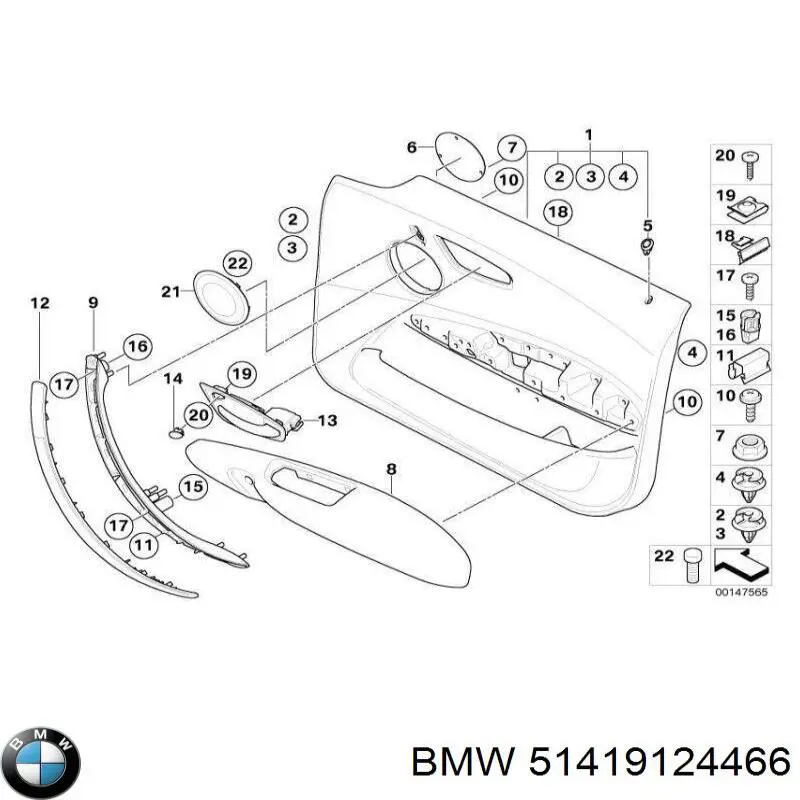  51419124466 BMW