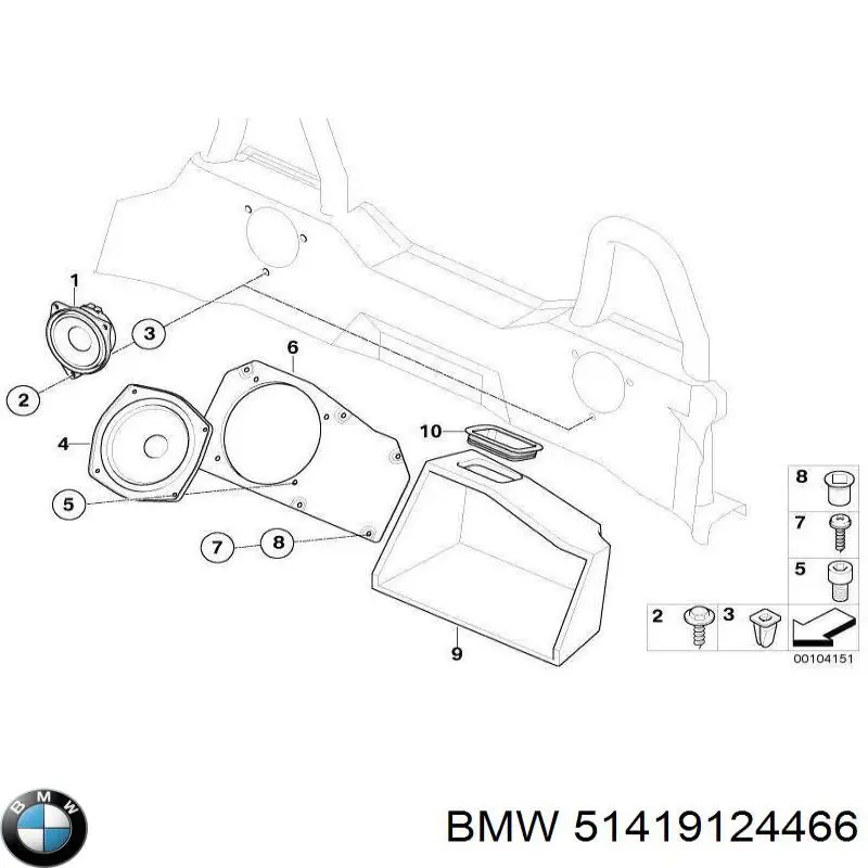  BMW 51419124466 precio, desde 5,23 EUR