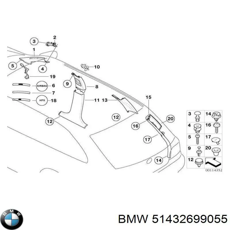 51432699055 BMW 