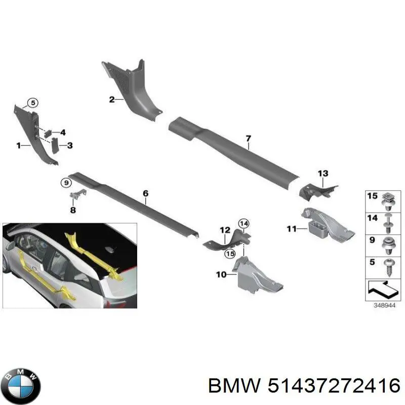  BMW 51437272416 precio, desde 29,75 EUR