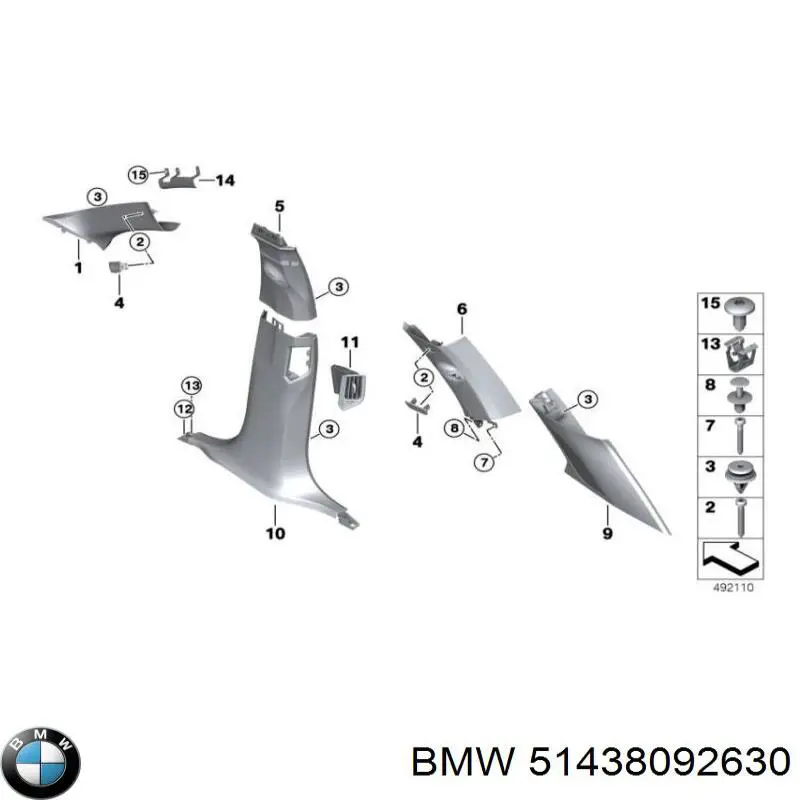 51438092630 BMW