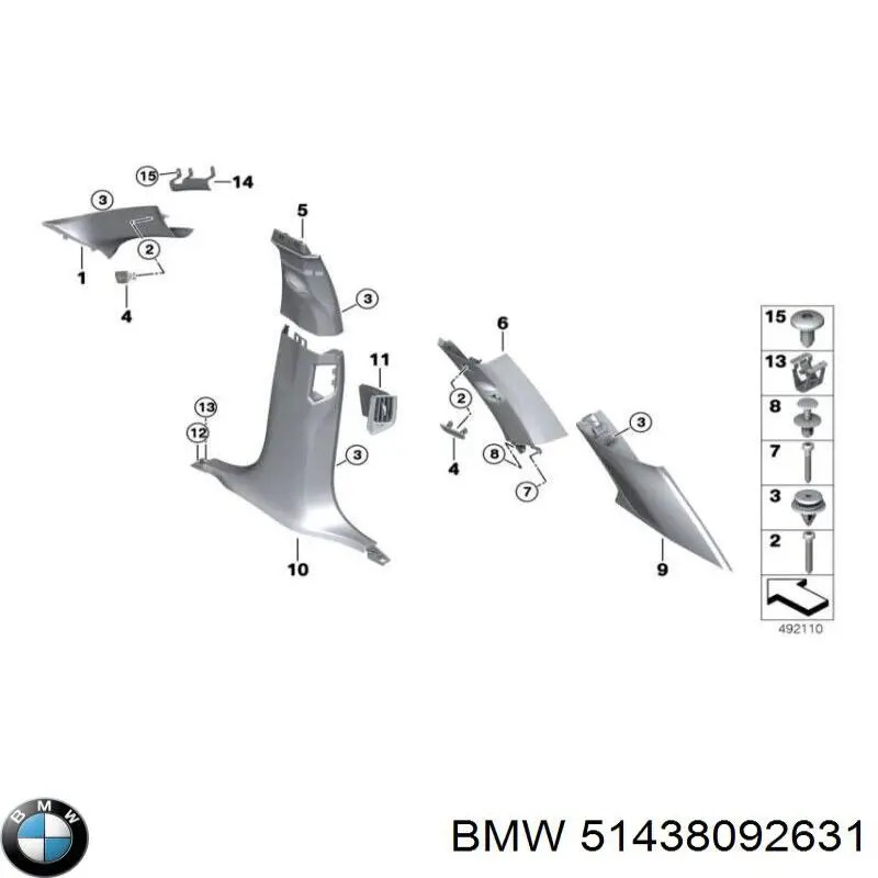 51438092631 BMW