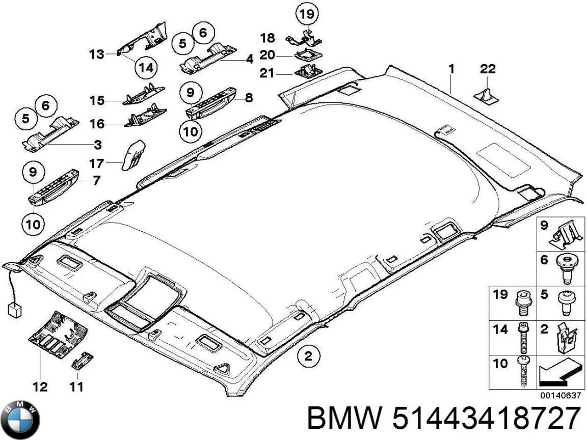 51443418727 BMW