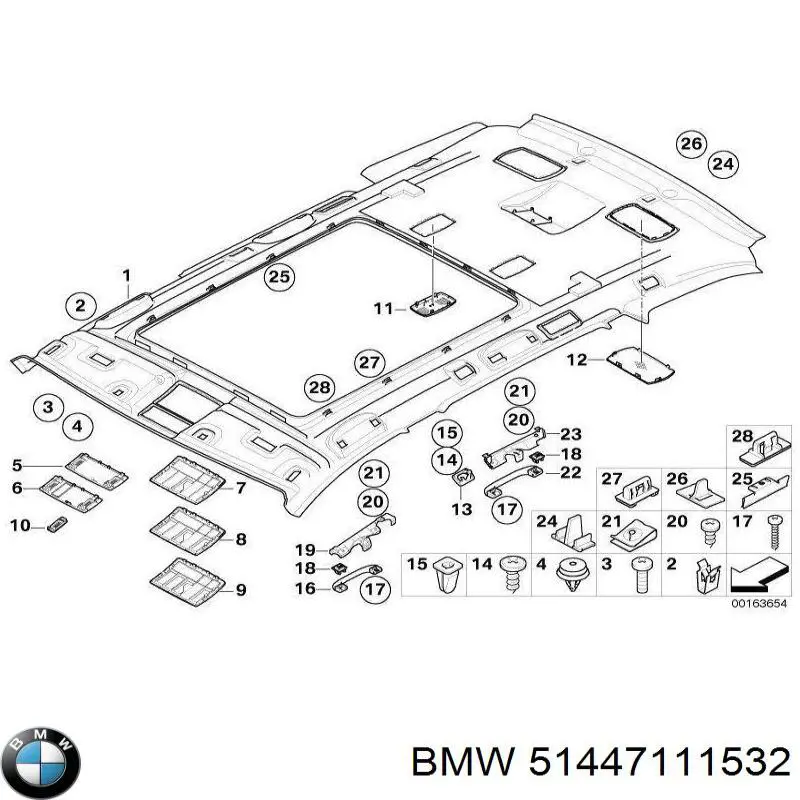 51447111532 BMW 