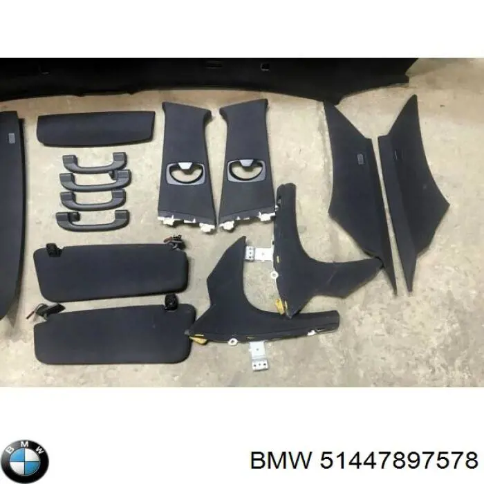 Guarnecido de techo BMW 5 sedán (E60) (2003 - 2009) precio, desde 1115,35 EUR