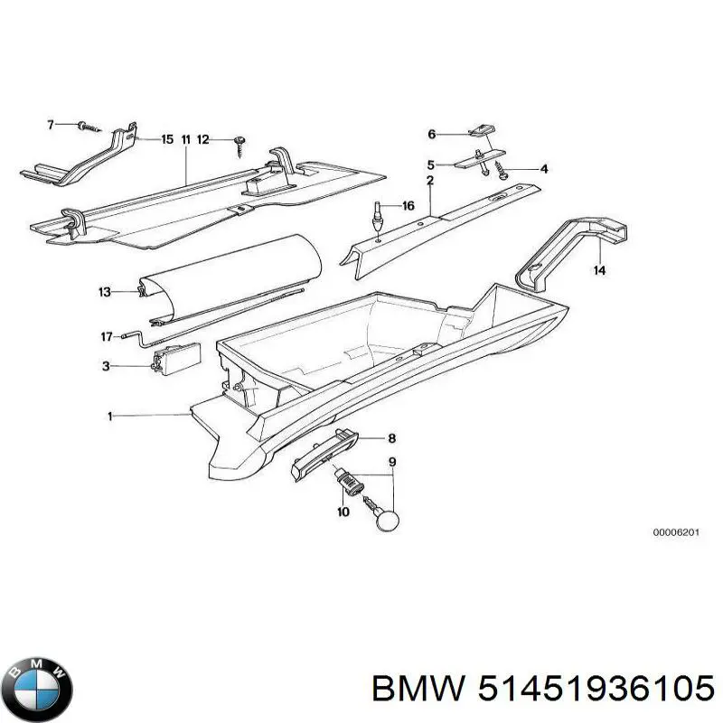  BMW 51451936105 precio, desde 1,45 EUR