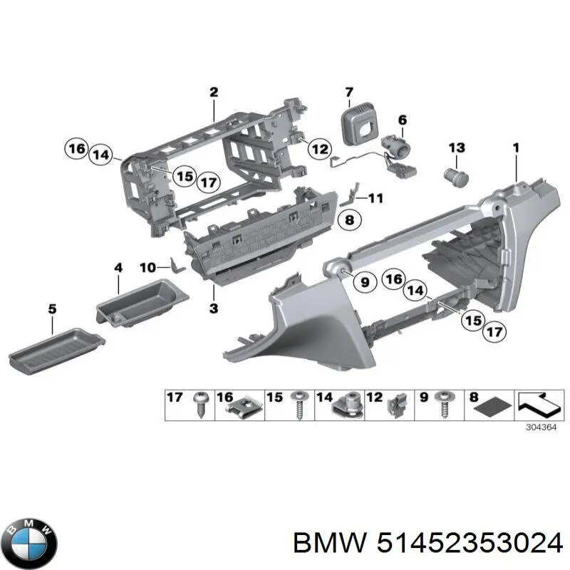  BMW 51452353024 precio, desde 53,00 EUR