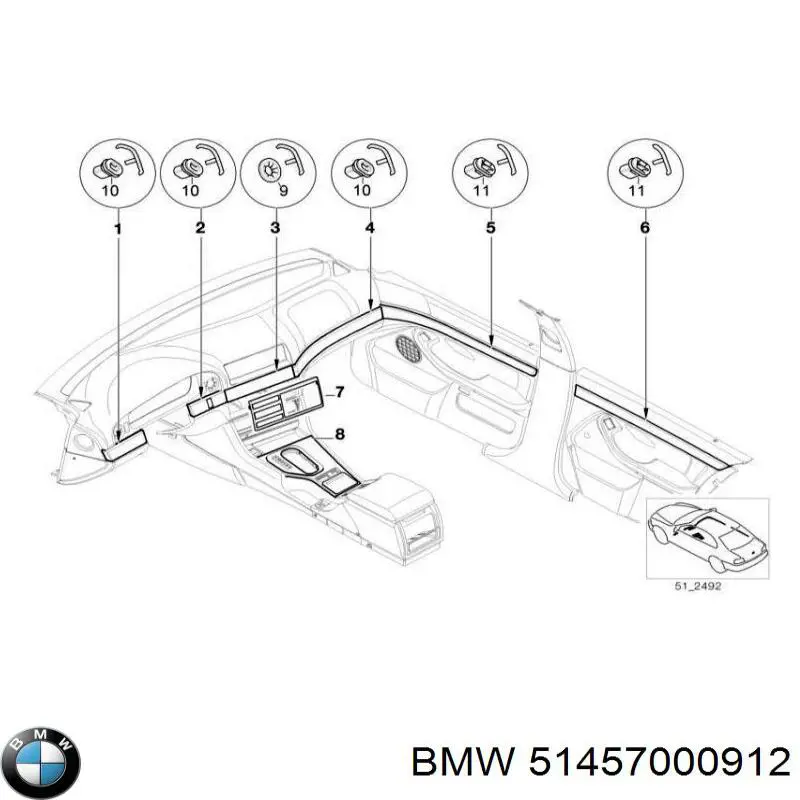 51457000912 BMW