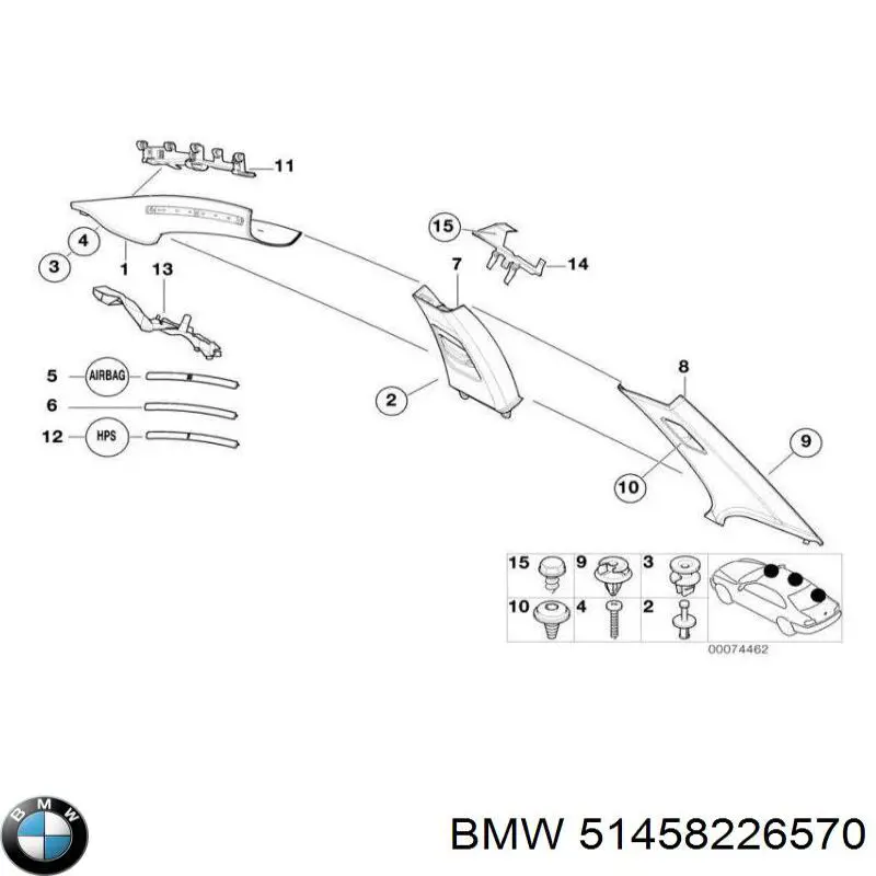 Comprar 51458226570 BMW 
