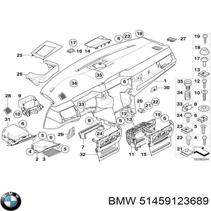 Salpicadero BMW 51459123689 precio, desde 233,77 EUR