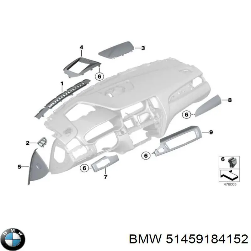 51459184152 BMW