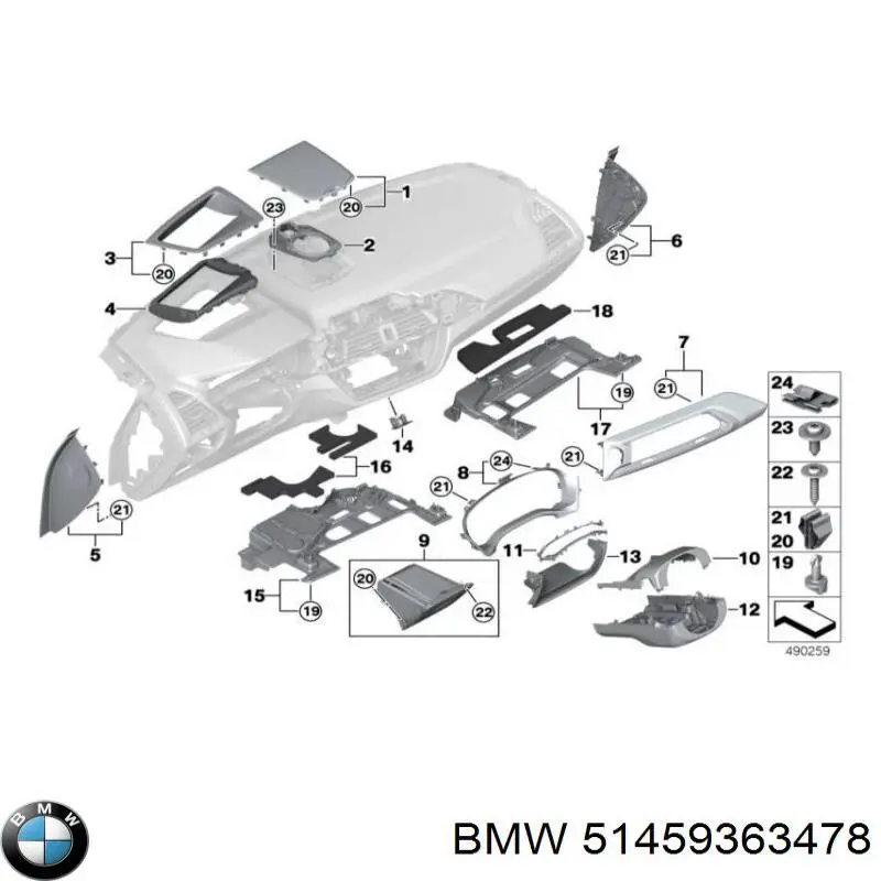 51459363478 BMW