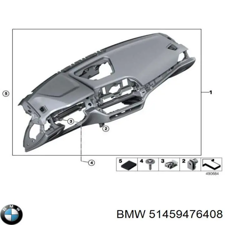 Salpicadero BMW 51459476408 precio, desde 2646,86 EUR