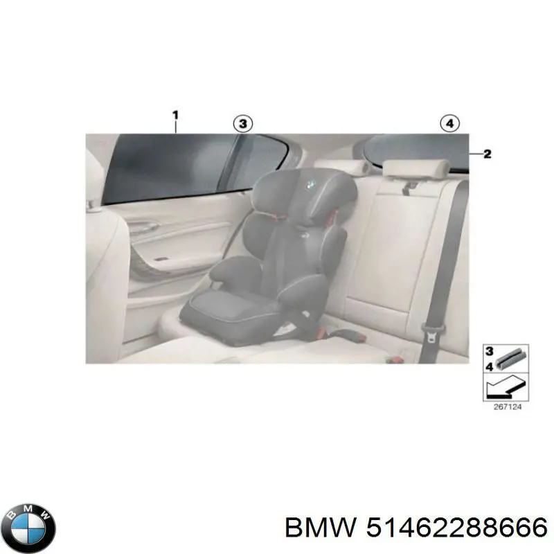  BMW 51462288666 precio, desde 61,00 EUR