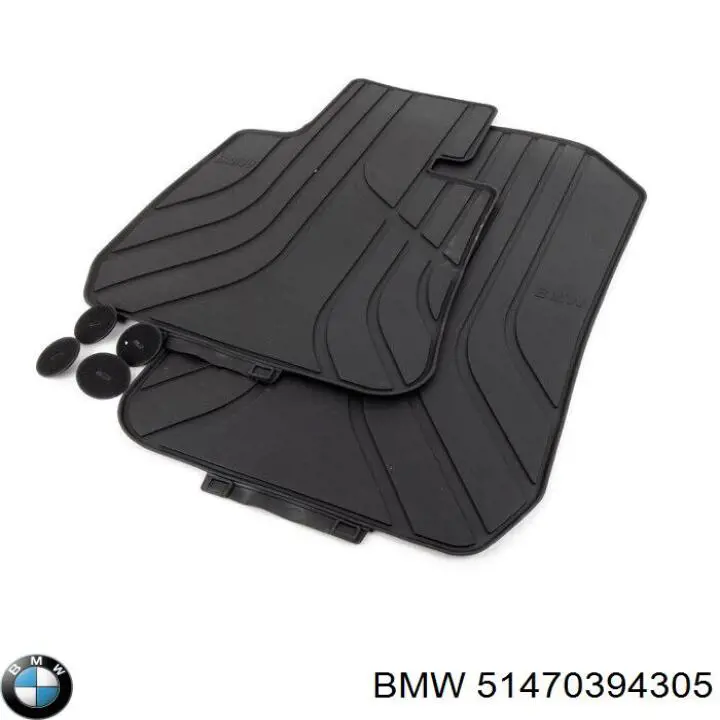 Comprar 51470394305 BMW Juego de alfombrillas delanteras, 2 piezas