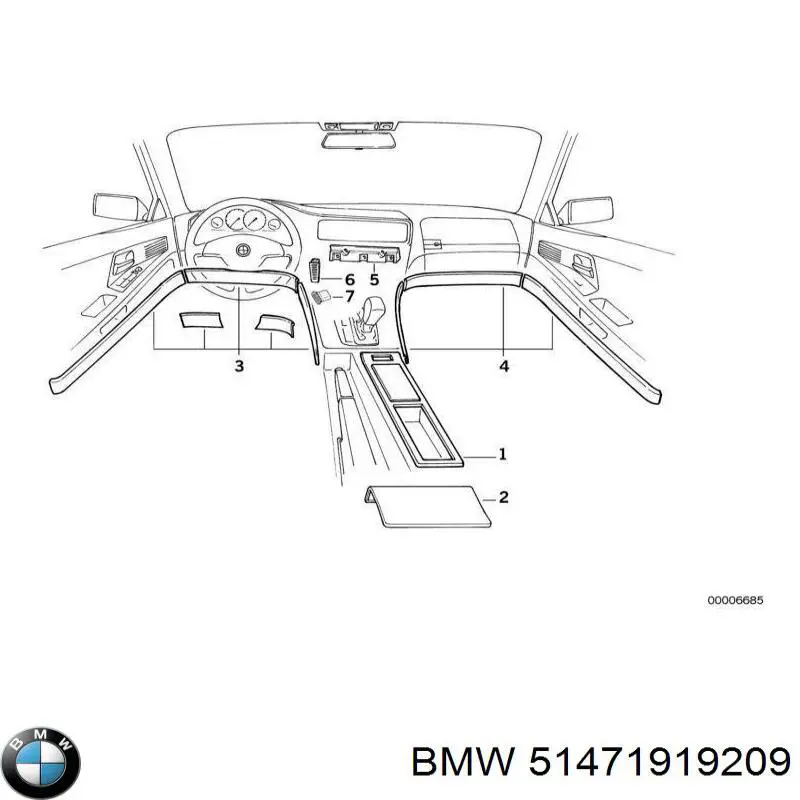  BMW 51471919209