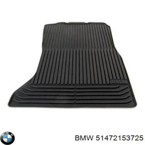 Juego de alfombrillas delanteras, 2 piezas BMW 51472153725 precio, desde 194,56 EUR