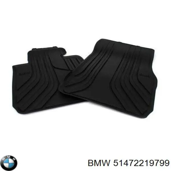 Comprar 51472219799 BMW Juego de alfombrillas delanteras, 2 piezas