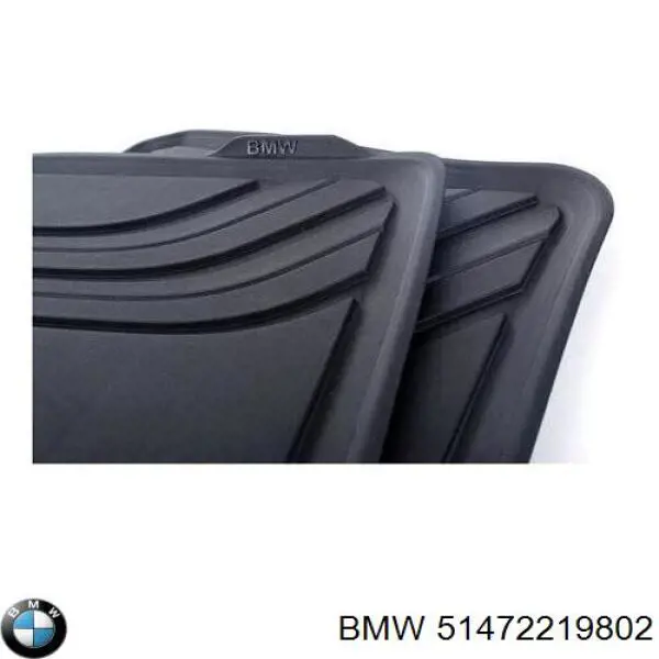Juego de alfombrillas traseras, 2 piezas BMW 51472219802 precio, desde 72,53 EUR